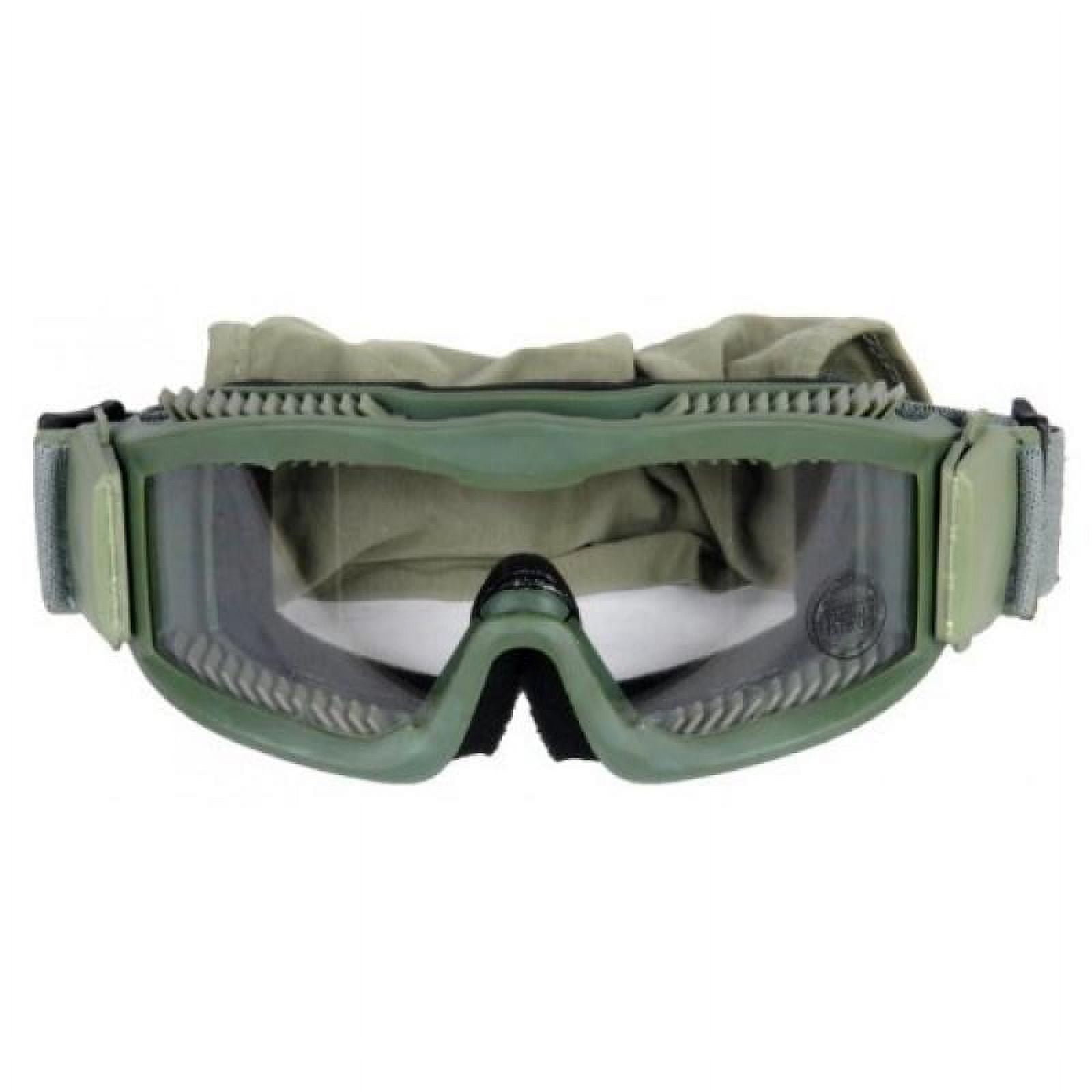 Lancer Tactical Airsoft Safety Goggles, Vented, OD Green
