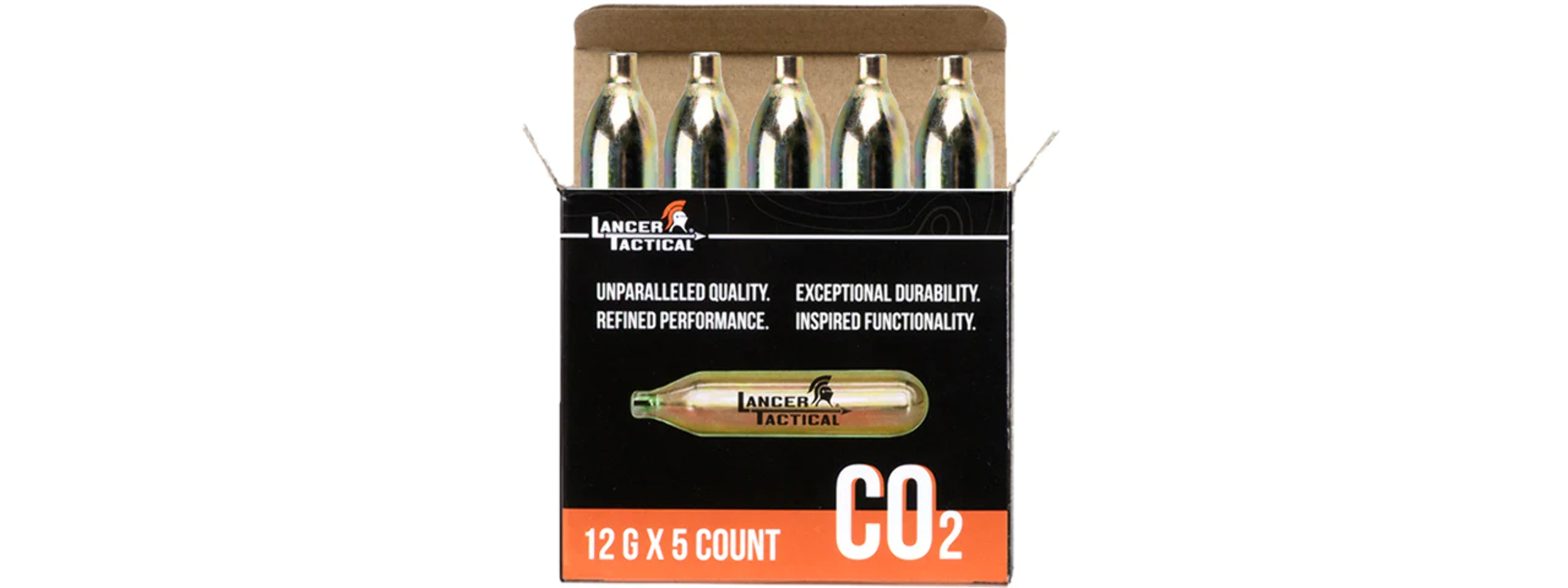 Lancer Tactical HighPressure 12g CO2 Cartridges