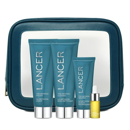 Lancer The Method Into Kit, Normal Combination Skin, 4 Piece Set