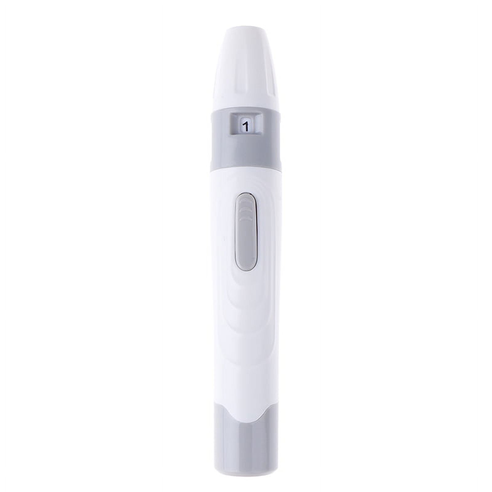Lancet Pen Lancing Device for Diabetics Blood Collect 5 Adjustable