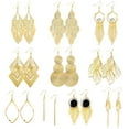 thumbnail image 1 of Lancharmed Cute Earrings for Women Stud Copper Piece Large Earrings 10 Pairs Set Alloys Earring Gifts for Women, 1 of 7
