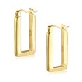 thumbnail image 1 of Lancharmed Gold Plated Earrings for Womens,Rectangular Geometry Earring Gifts for Friends Women, 1 of 7