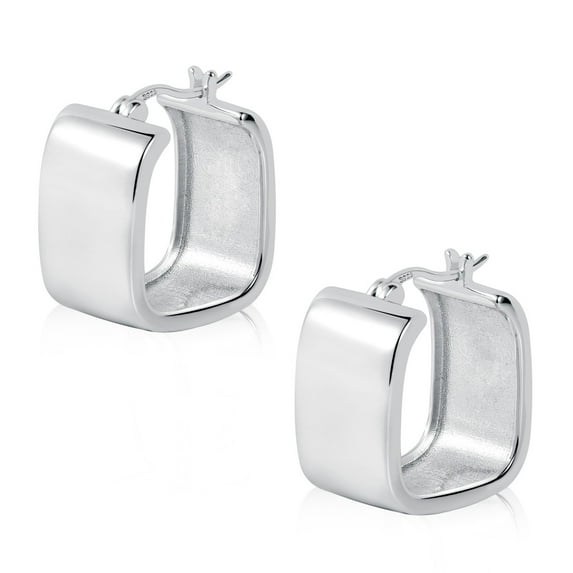 Lancharmed Silver Plated Cute Earrings for Womens,Square Earring Funny Gifts