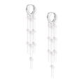 thumbnail image 1 of Lancharmed Silver Plated Earrings for Womens Trendy,Love Pearl Tassel Earring Sister Gifts for Women, 1 of 8
