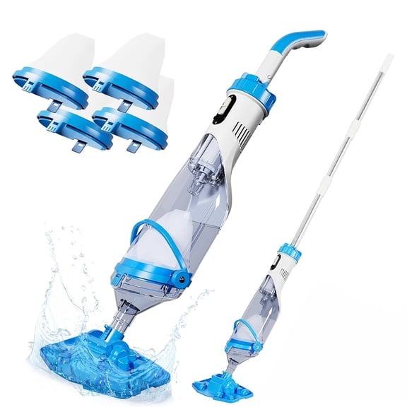 Lanchez Handheld Pool Vacuum Cordless for Above-Ground Pools