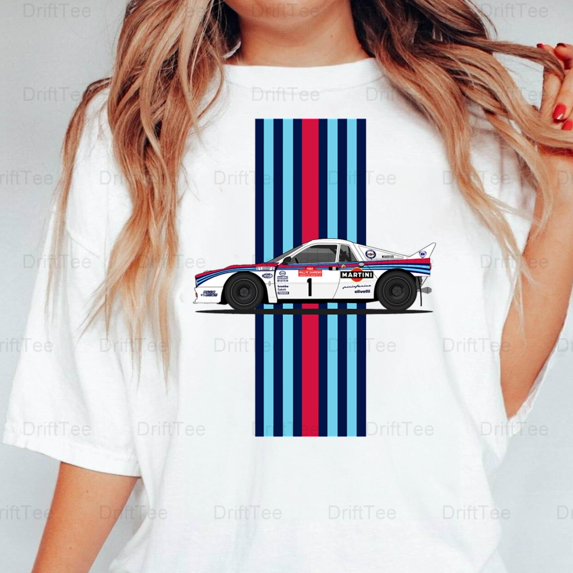 Lancia 037 Henri Toivonen 1985 Vintage Retro Rally Car Motorsport Icon T-Shirt Unisex, up to 5XL