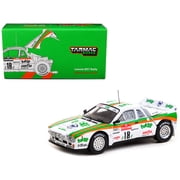 Lancia 037 Rally #18 Miki Biasion - Tiziano Siviero Rallye Sanremo 1983 Hobby64 1/64 Diecast Model Car by Tarmac Works