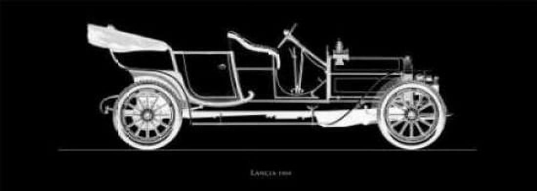 Lancia 1909 Canvas Art - Antonio Fantini (8 x 24)
