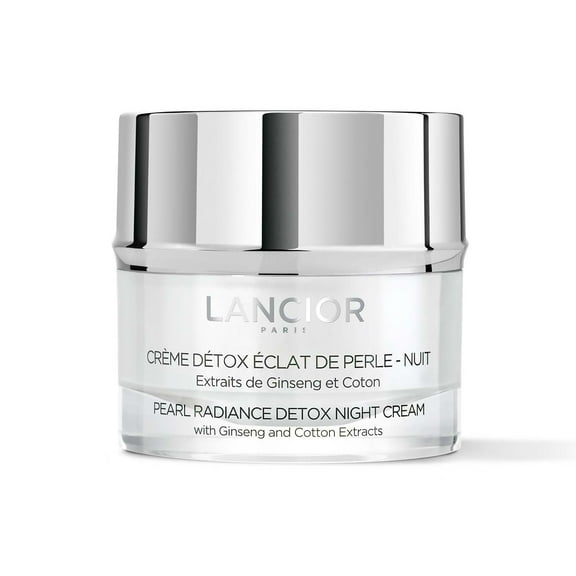 Lancior Pearl RadianceDetoxNight Cream - Helps Defend And Protect Skin Against Pollution - Moisturizes And Nourishes - Delivers Freshness And Radiance To Complexion - Natural Ingredients - 1.7 Oz