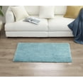 thumbnail image 1 of Lanco Blue Faux Alpaca Rug , Size 30"x 46" , Premium Ultra Soft Rug for Living Room Bedroom, 1 of 5