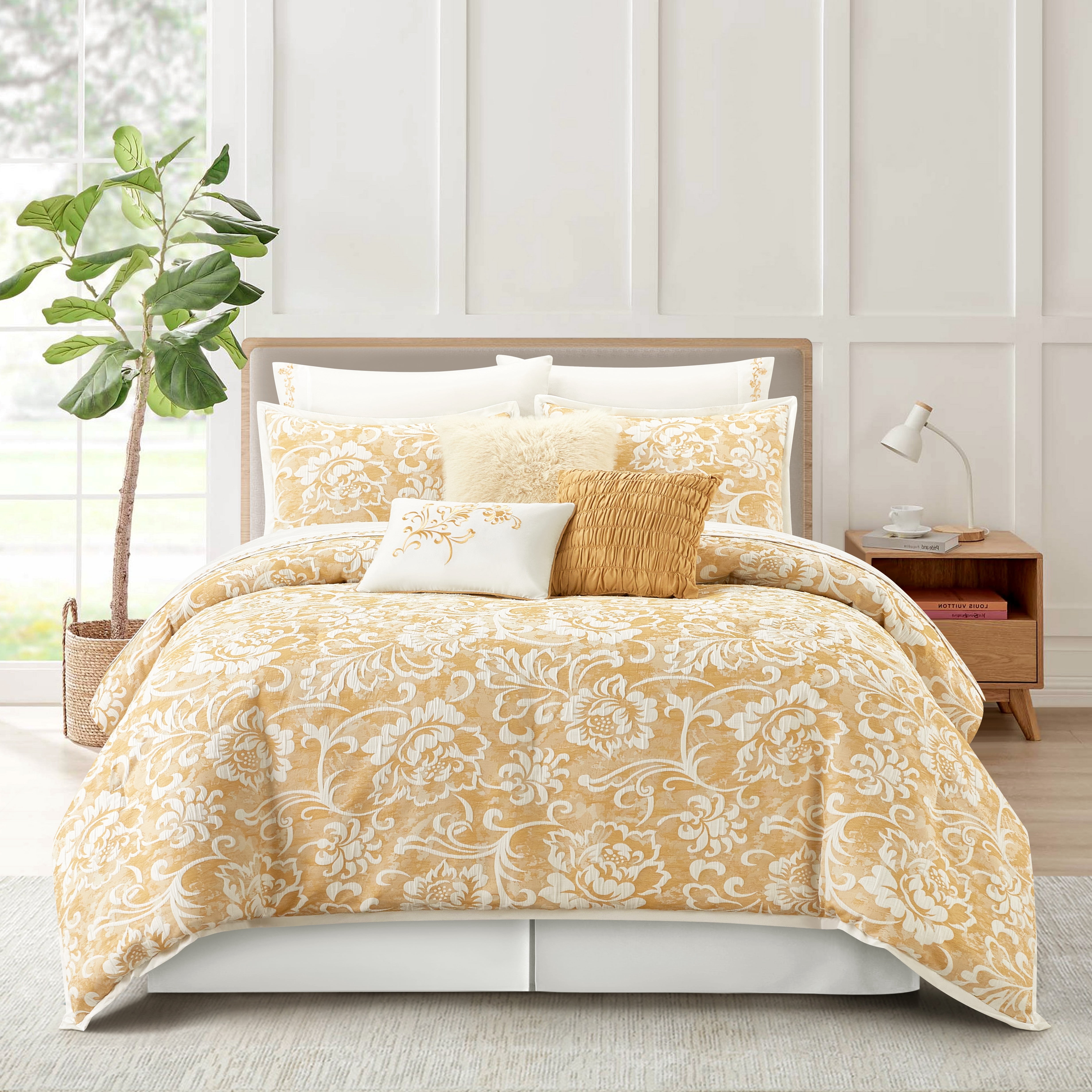 Yellow Comforter Set King