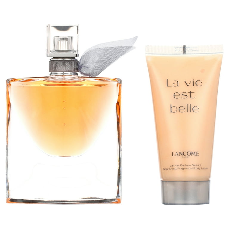 Jeg vil have dis flaske Lancome La Vie Est Belle Perfume Gift Set For Women (2PC) - 1.7 oz EDP +  1.7 oz Body Lotion - Walmart.com