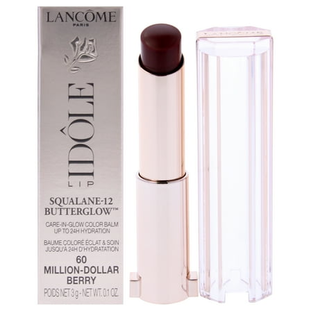 Lancome Lip Idole Squalane-12 Butter Glow - 60 Million-Dollar Berry , 0.1 oz Lip Balm