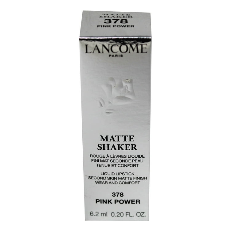 Lancome Matte Shaker Liquid Lipstick 378 Pink Power Ounces