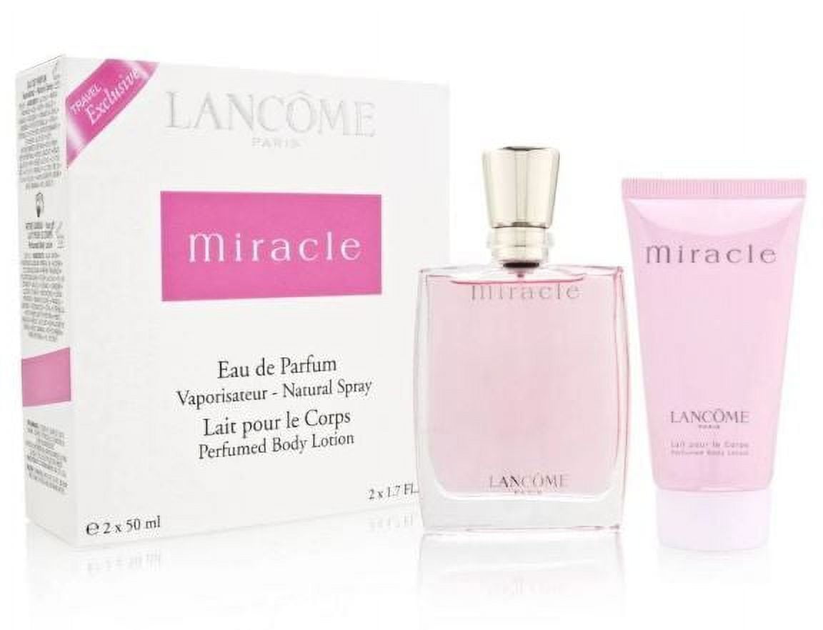 LANCOME Miracle 香水とボディローションセット Lancome 2-Piece Miracle Perfume Gift Set for Women