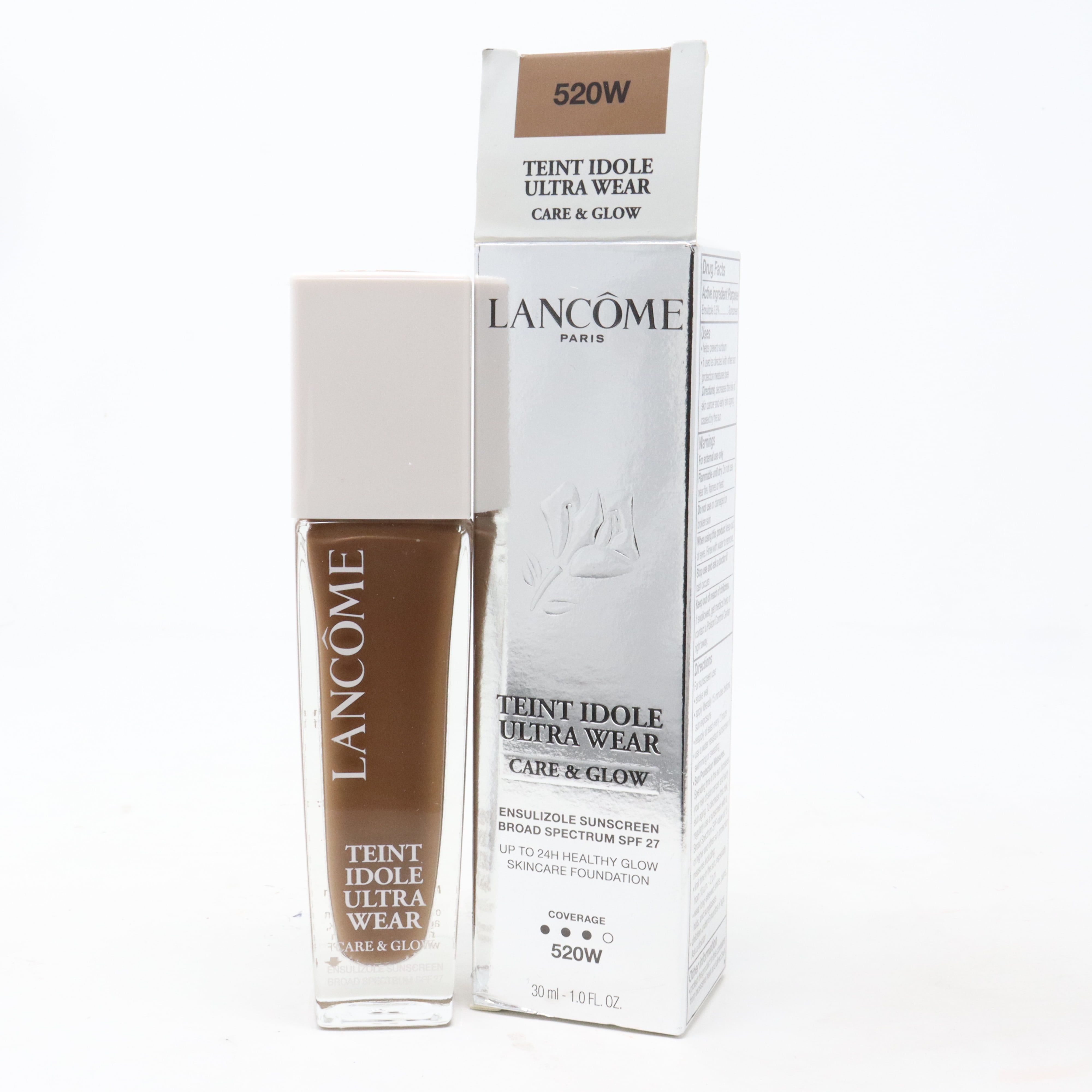 Teint Idole Ultra Wear Care & Glow 520W 1.0oz/30ml New With Box