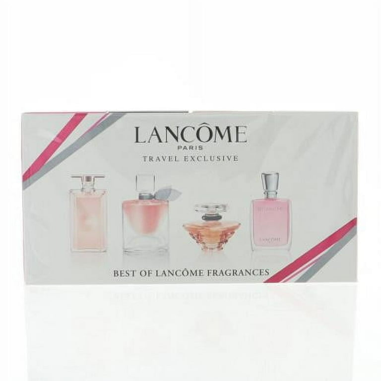 Lancome 4 Piece Fragrance Gift Set, Floral Fruity Perfumes