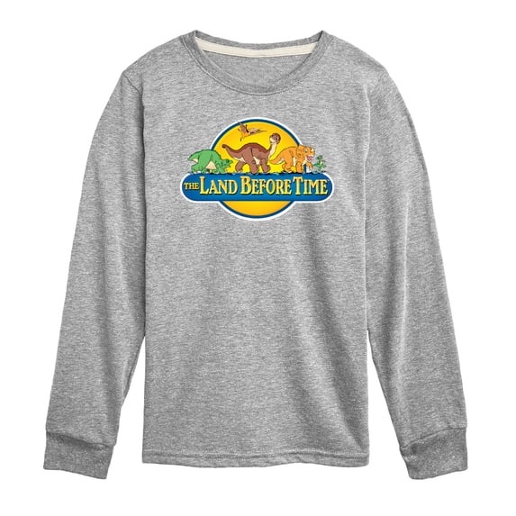 Land Before Time - Boys' Long Sleeve Graphic T-Shirt