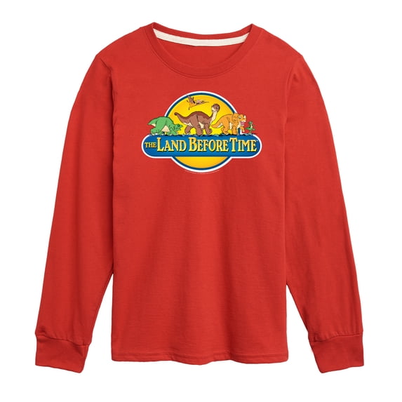 Land Before Time - Boys' Long Sleeve Graphic T-Shirt