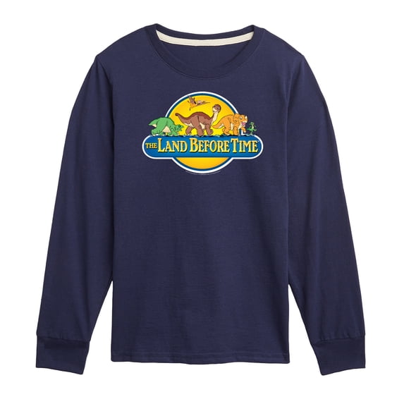 Land Before Time - Boys' Long Sleeve Graphic T-Shirt