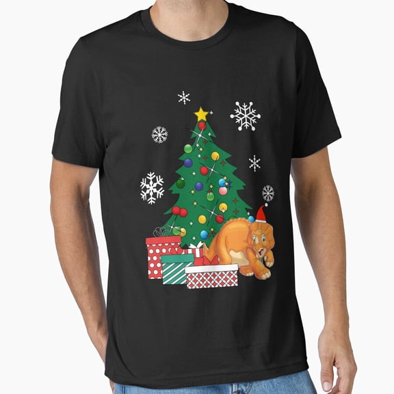 Land Before Time Dinosaur Holiday Movie Fan Festive Retro Art Unisex T-Shirt, up to size 5XL