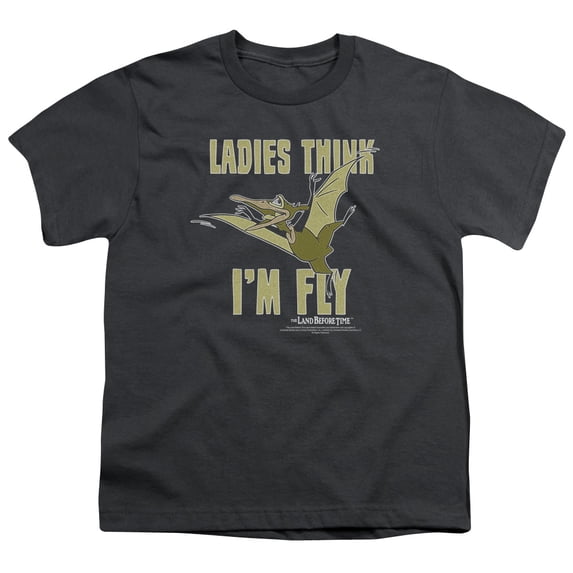 Land Before Time - I'M Fly - Youth Short Sleeve Shirt - Small