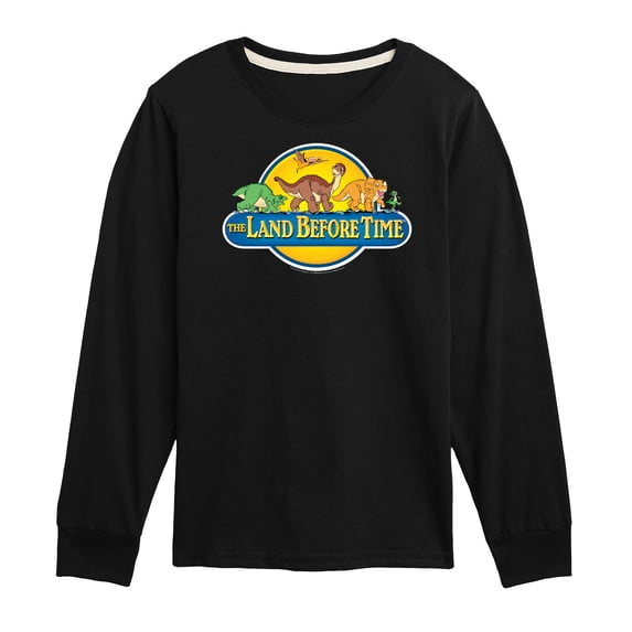 Land Before Time - Land Before Dinos - Toddler And Youth Long Sleeve Graphic T-Shirt