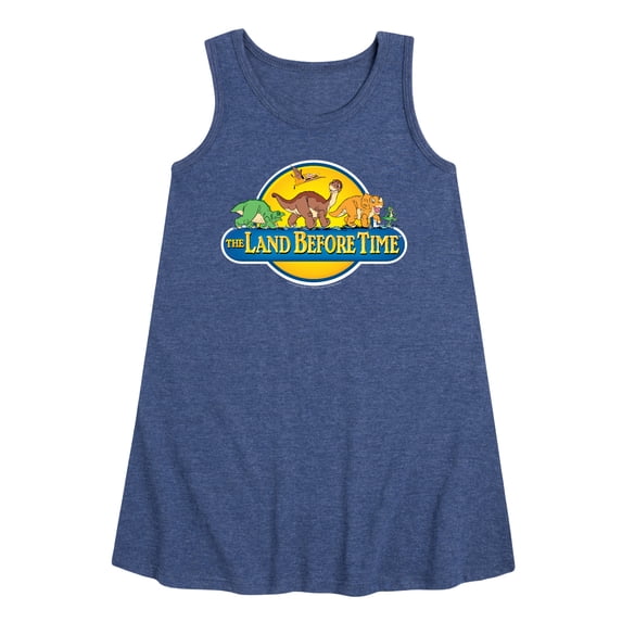 Land Before Time - Land Before Dinos - Toddler and Youth Girls A-line Dress