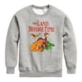 thumbnail image 1 of Land Before Time - Land Before Time Group - Toddler And Youth Crewneck Fleece Sweatshirt, 1 of 5
