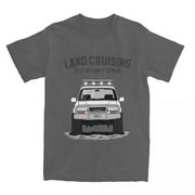 Land Cruiser FJ 80 Series T-Shirts Men Women 100% Cotton Off Road FJ80 Car Landcruising Adventure Tee Shirt Graphic Clothing