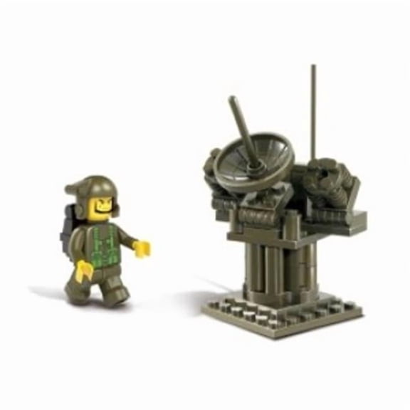 Land Forces Radar Station Building Brick Kit (44 pcs)
