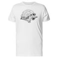 thumbnail image 1 of Land Galapagos Turtle Sketch T-Shirt Men -Image by Shutterstock, Male XX-Large, 1 of 4