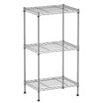 Land Guard HeightAdjustable Chrome Storage Racks and Shelving, 3Tier