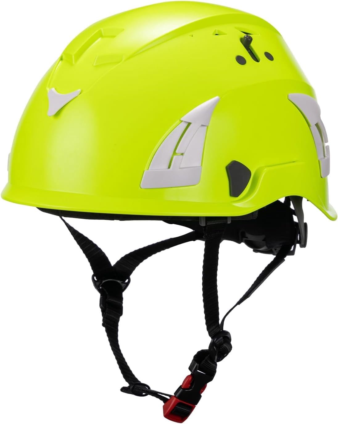Land Helmets AeroLite Safety Helmet - ANSI Z89.1 Type 1 Class C - Lightweight, Affordable Vented Hard Hat for Arborist & Rescue - Lime Green