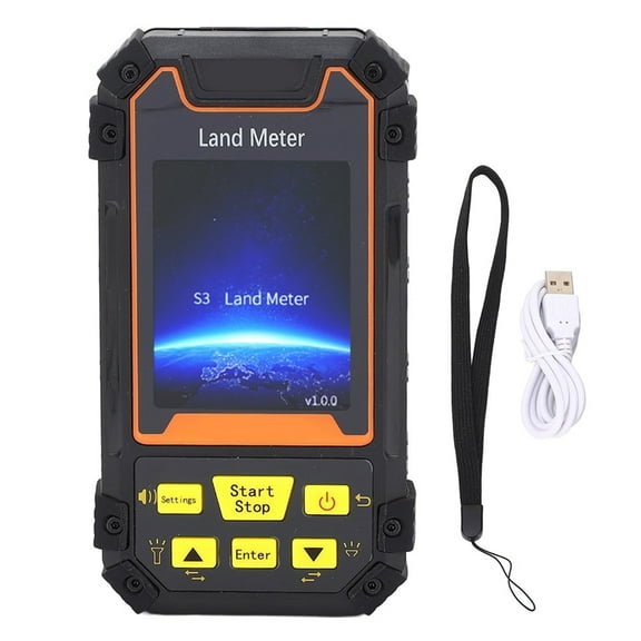Land Meter, Handheld Area Measurement Tool, Color Screen Measuring Instrument S3, Suitable for Farmland