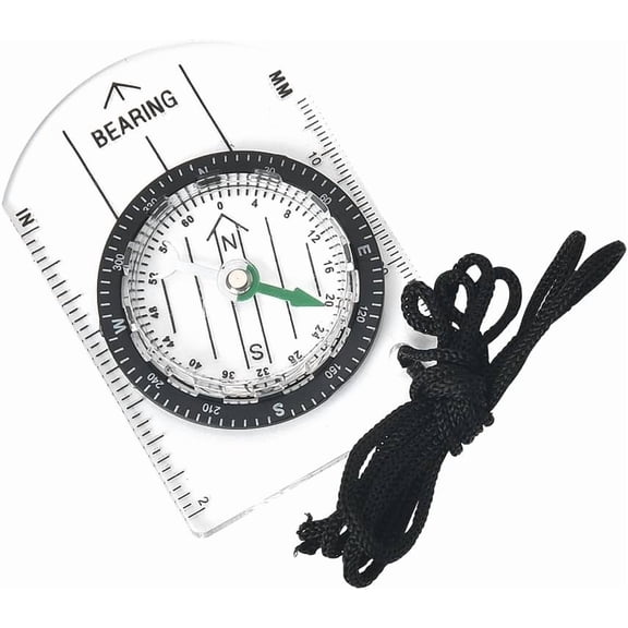 Land Navigation Compass Military Grade Digital Compass Measuring Compass Tool Kids Hiking Compass Survival Waterproof Orienteering Compass Hiking Backpacking Compass