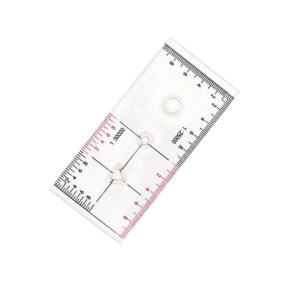Land Navigation Topographical Map Scale Coordinate Reader Protractors