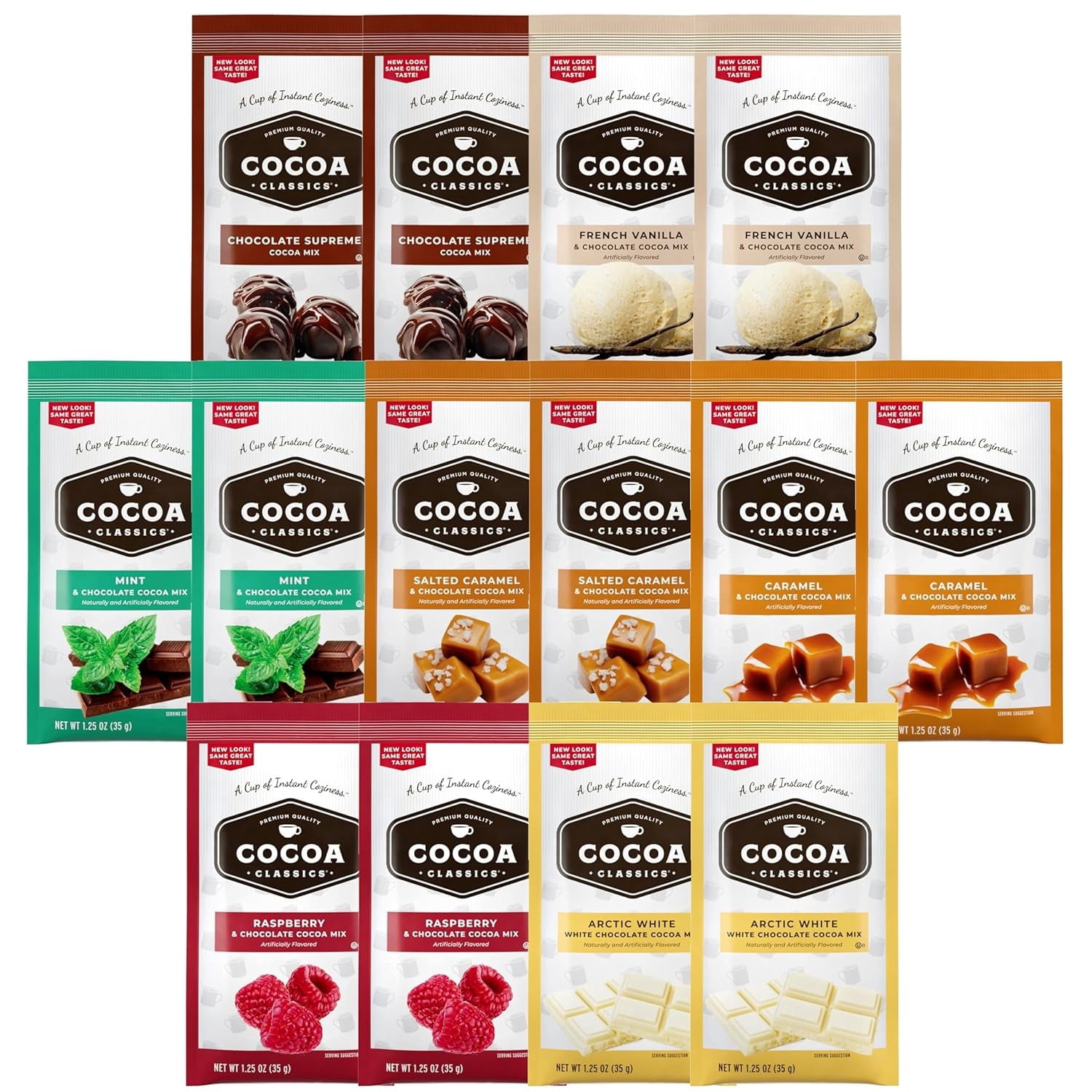 Land O'Lakes Assortment Cocoa Classics (14 Count) 7 Flavors Gifts