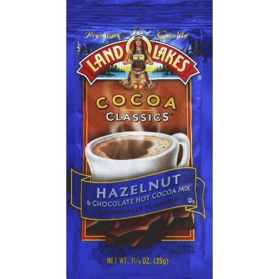 Land O Lakes Hot Cocoa Mix, Chocolate & Hazelnut Instant, 1.25
