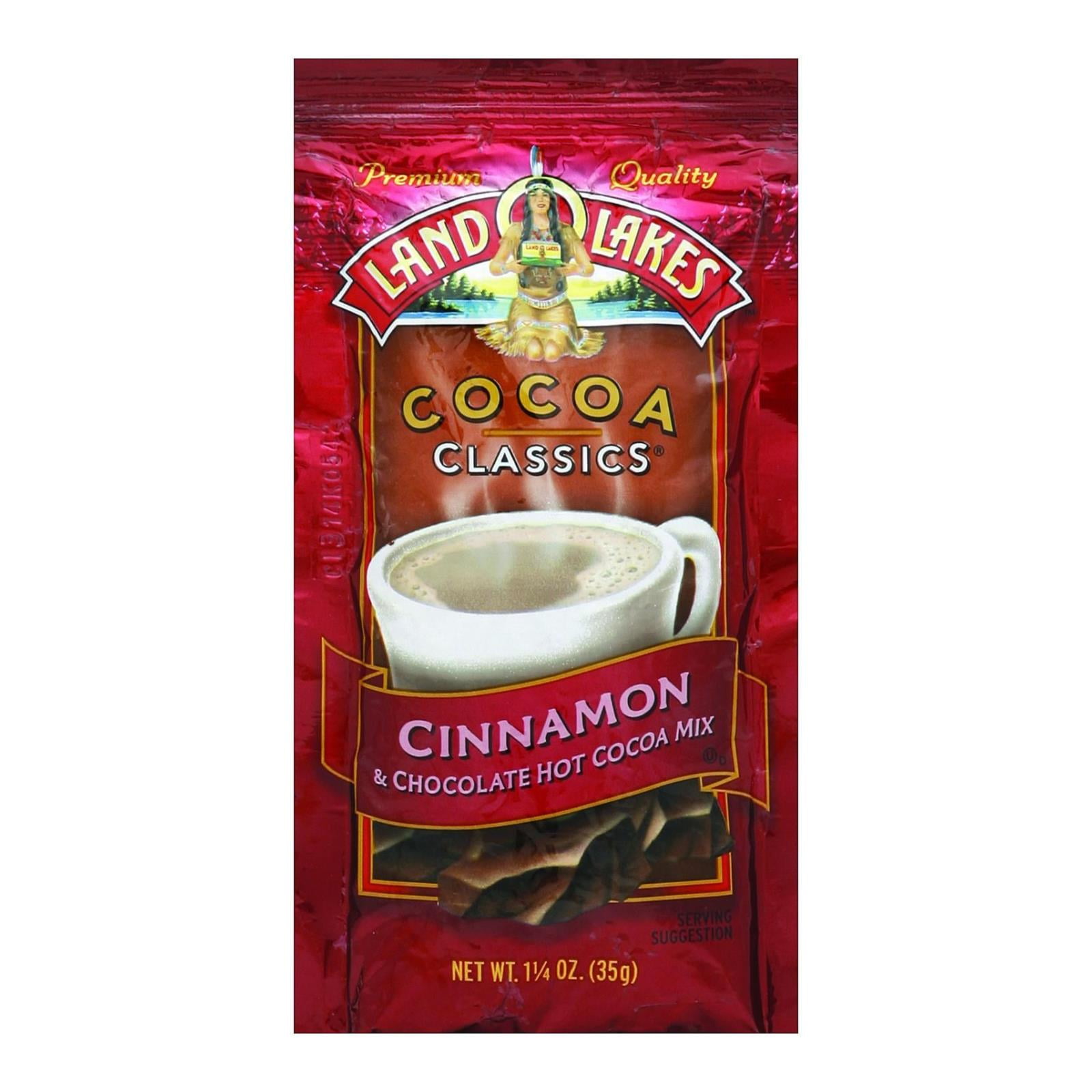 Land O Lakes Cocoa Classics Cinnamon & Chocolate Hot Cocoa Mix, 1.25 oz ...