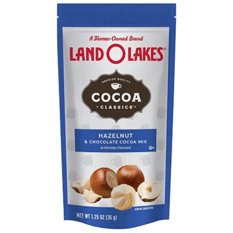 Land O Lakes Hazelnut & Chocolate Hot Cocoa Mix, 1.25-Oz Packets