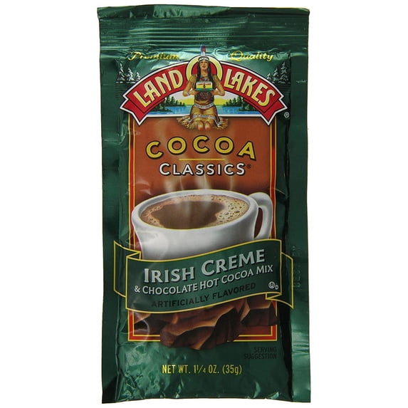 Land O Lakes Cocoa Classics, Irish Creme & Chocolate, 1.25-Ounce Packets (Pack of 12)