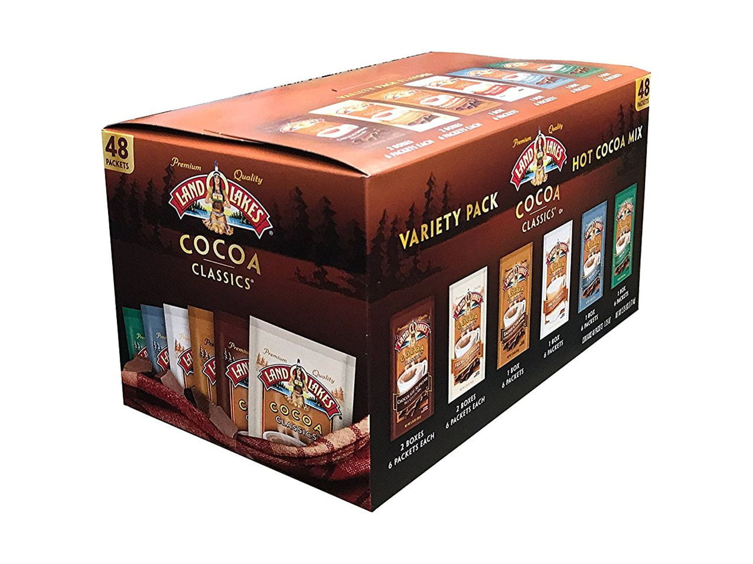 Land O' Lakes Cocoa Classics Variety Pack (1.25 oz., 48 ct.)