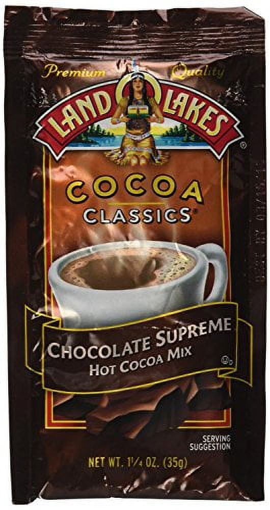 Land O Lakes, Cocoa Mix Classic Chocolate Supreme, 1.25-Ounce (12 Pack)