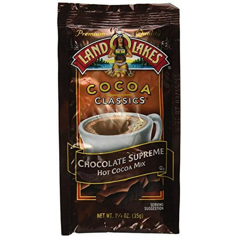 Land O Lakes, Cocoa Mix Classic Chocolate Supreme, 1.25-Ounce (12