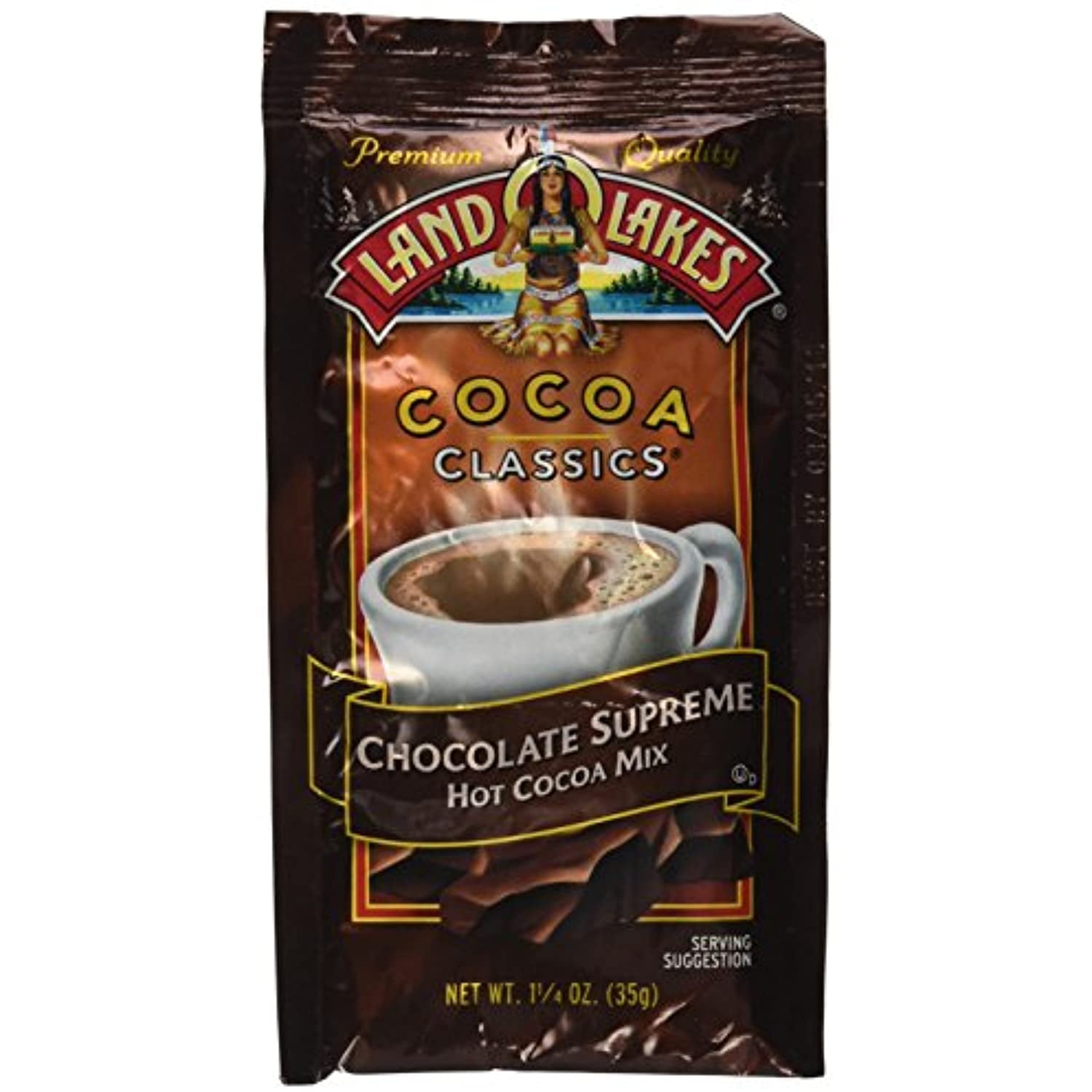 Land O Lakes, Cocoa Mix Classic Chocolate Supreme, 1.25Ounce (12 Pack