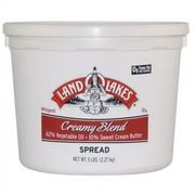 Land O Lakes European Style Creamy Blend Butter - Whipped, 5 Pound - 2 per case.