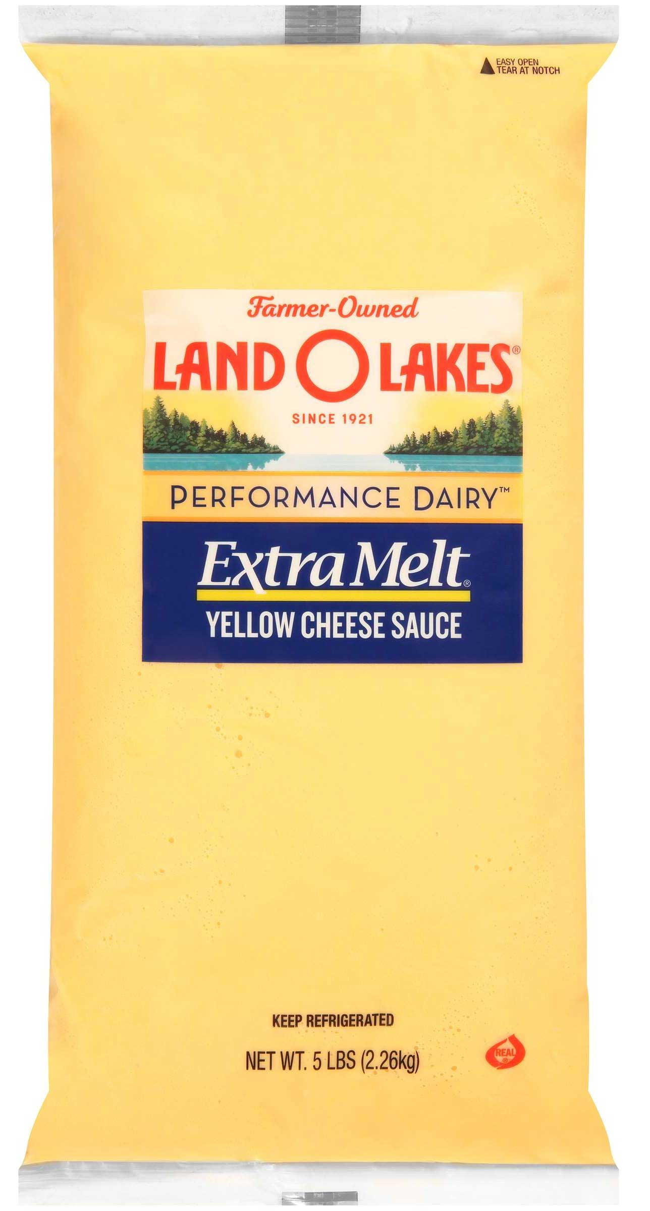 Land O Lakes Extra Melt Yellow Cheese Sauce, 5 Pound 6 per case