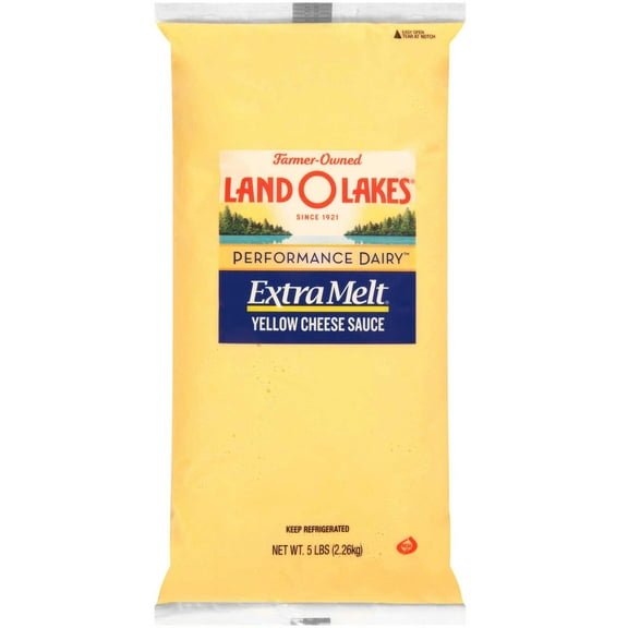 Land O Lakes Extra Melt Yellow Cheese Sauce, 5 Pound -- 6 per case.