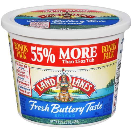 Land O'Lakes Fresh Buttery Taste Spread, 23.25 Oz.
